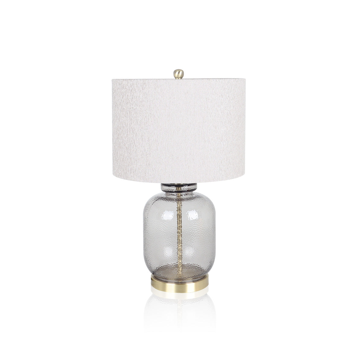 Brilla Hammered Glass Table Lamp | Vinoti Living