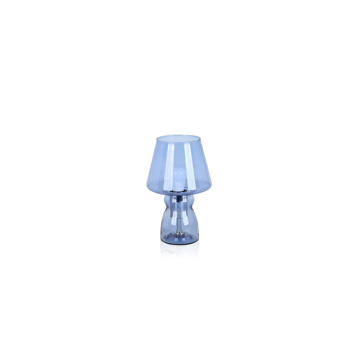 Brilla Mushroom Blue Table Lamp | Vinoti Living