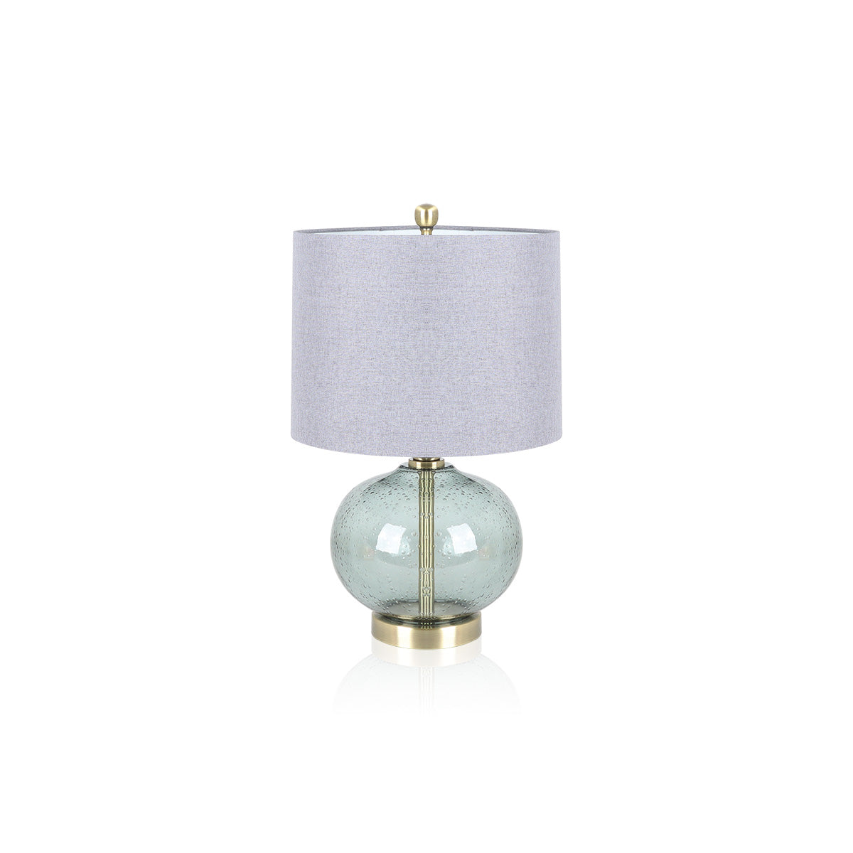 Brilla Round Glass Table Lamp | Vinoti Living