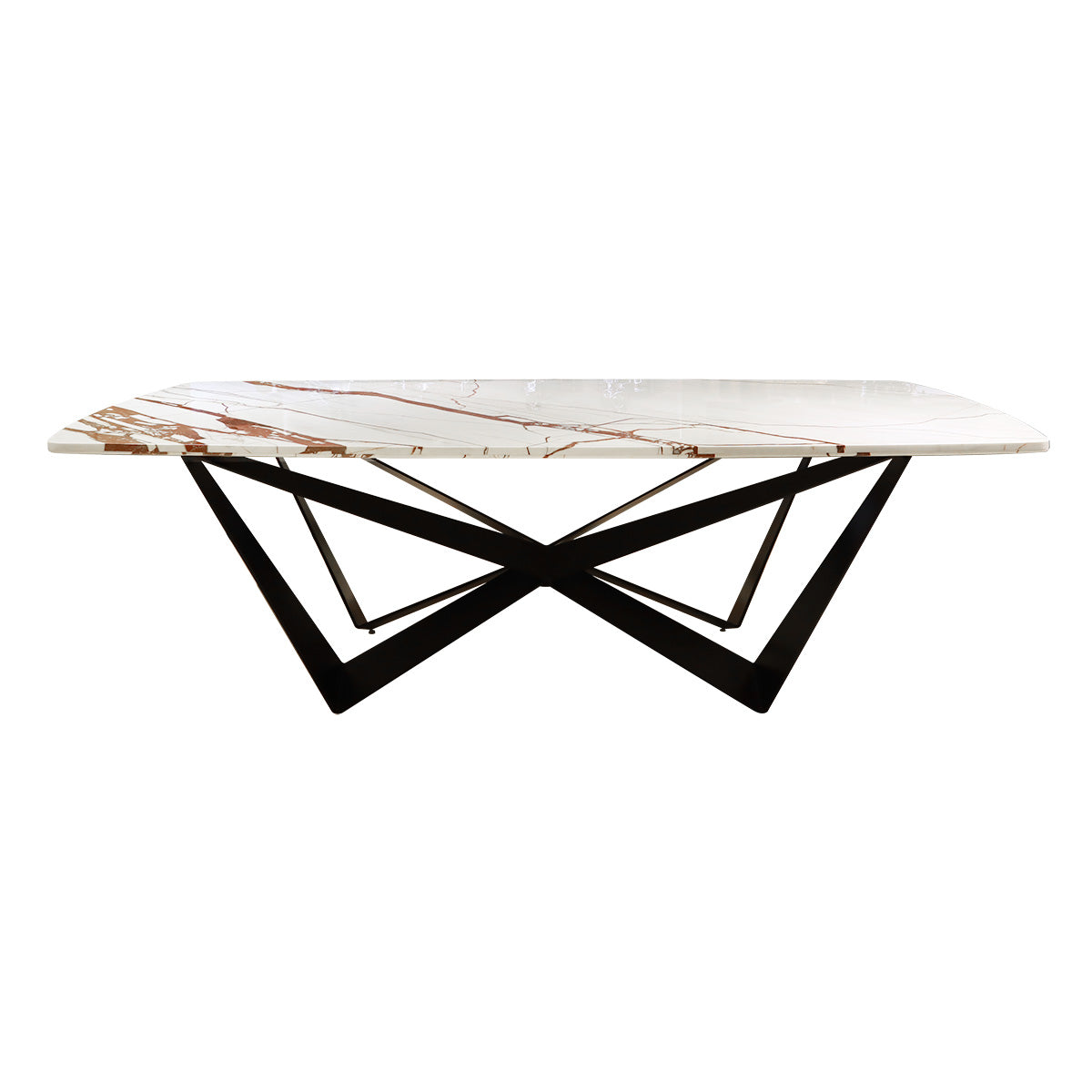 Calla Marble Top Dining Table W200 x D100 x H75 cm