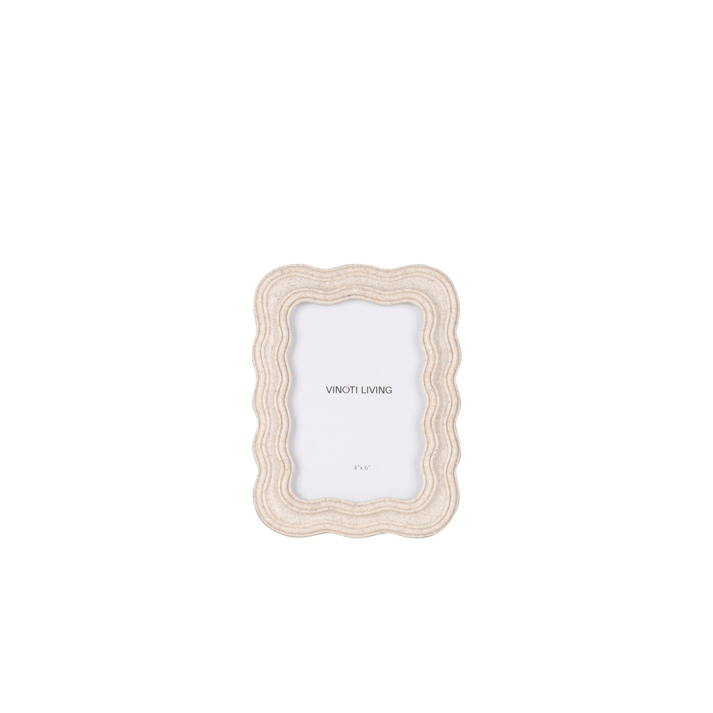 Caverna Wavy Natural Photo Frame 4x6