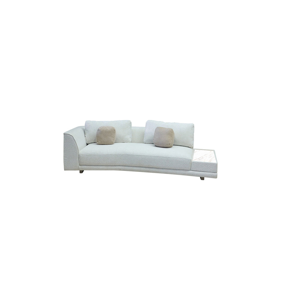 AB Compono 3 Seater 1 Arm Sofa with Palisandro Classico Top Side Table | Vinoti Living