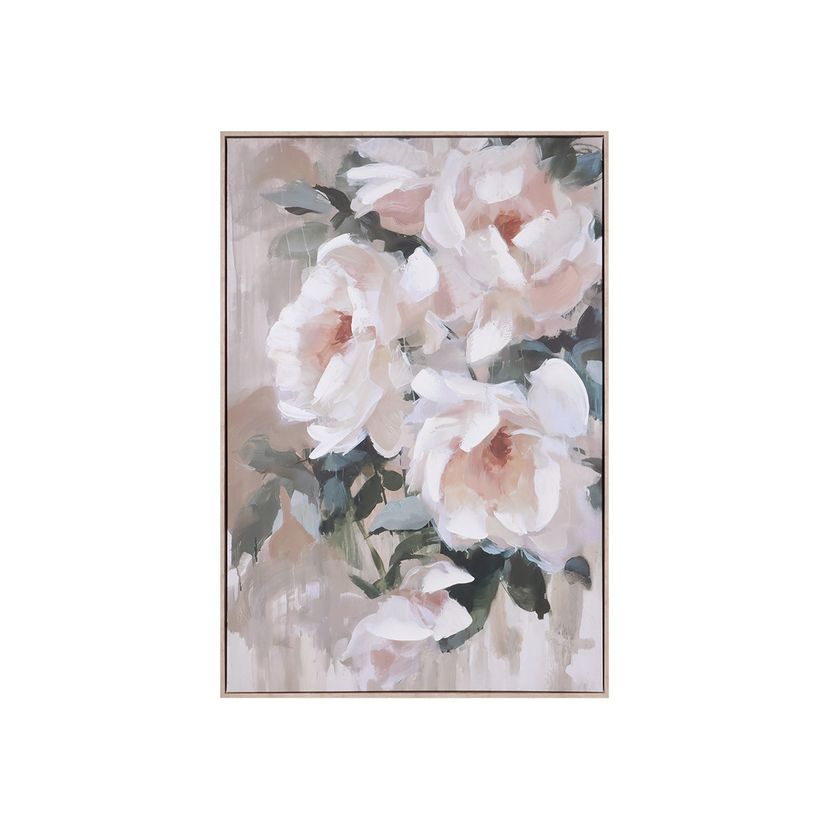 Hermosa Peach Peony - A Wall Art | Vinoti Living