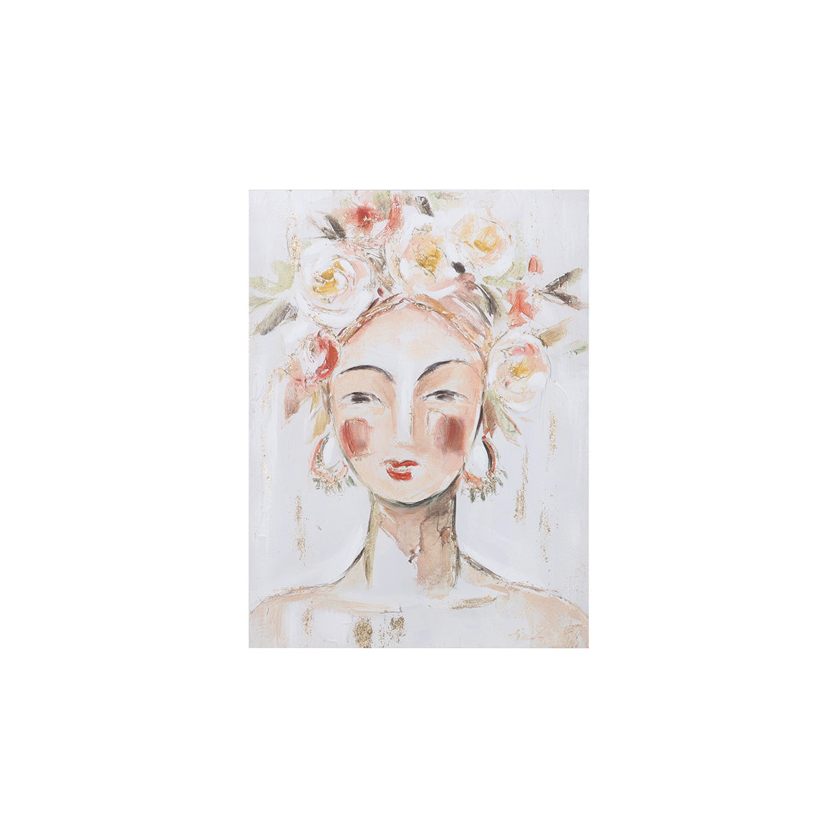 Isula Flower Crown Wall Art | Vinoti Living
