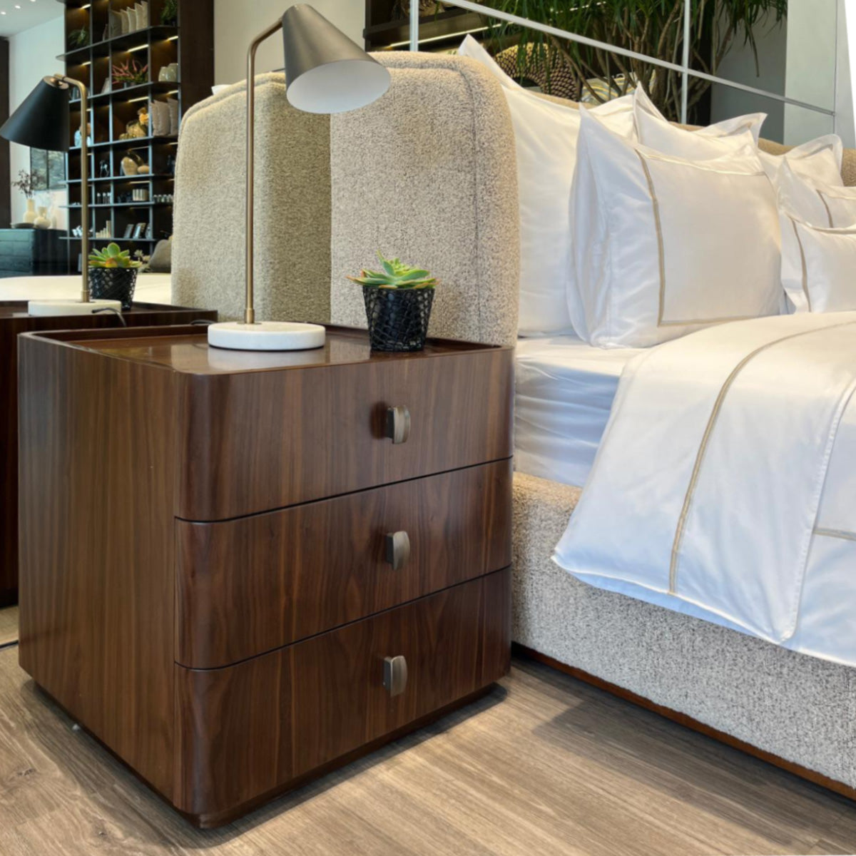 AB Linea Bedside Table - Anita Boentarman | Vinoti Living