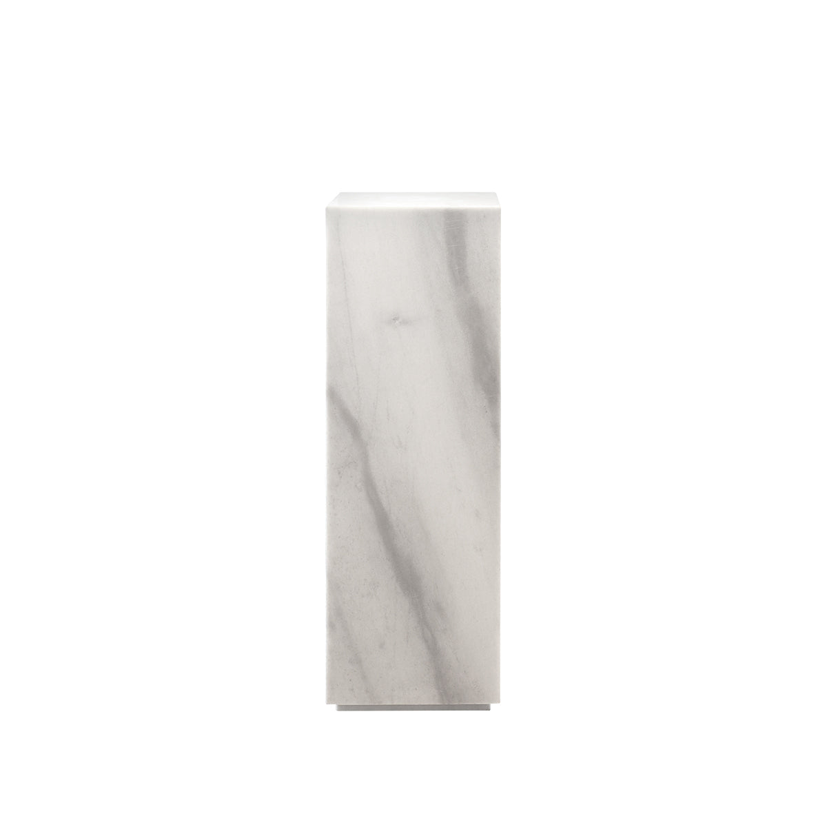 Marble Pedestal - Hugo White | Vinoti Living