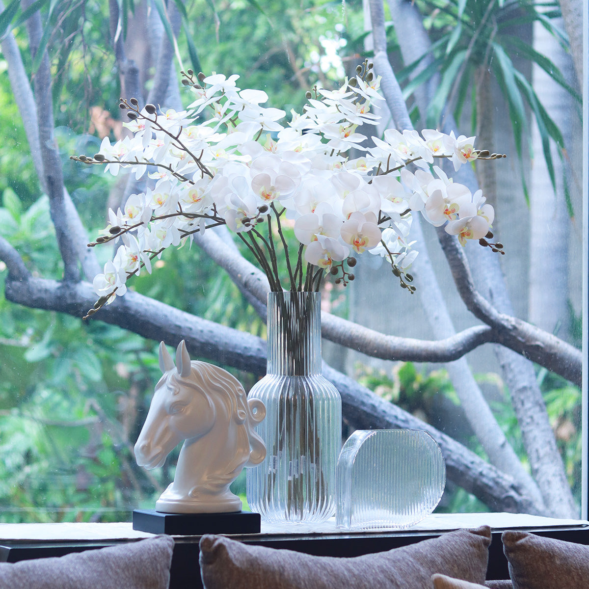 Phalaenopsis White Flower - Accessories | Vinoti Living
