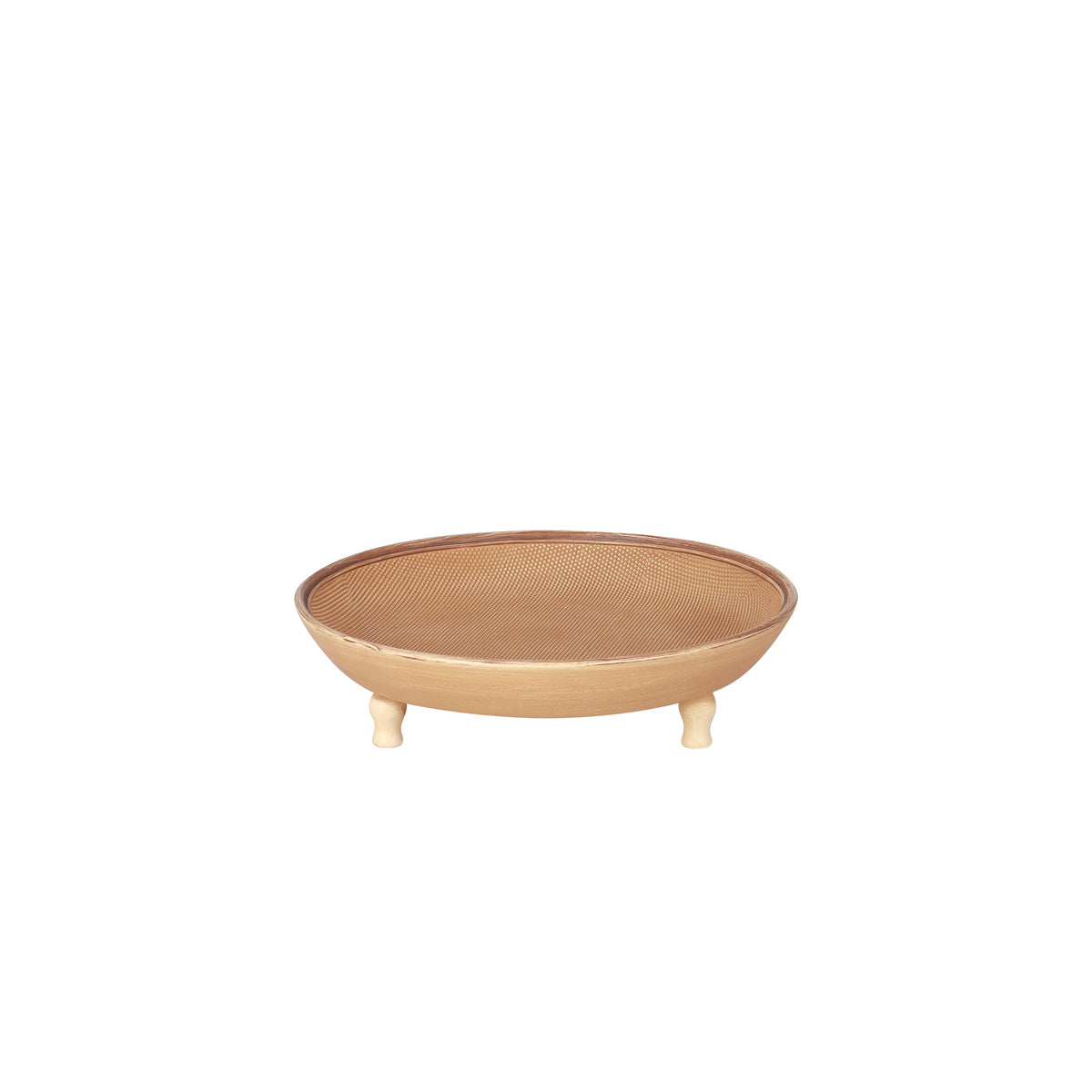 Safari Round Natural Tray | Vinoti Living