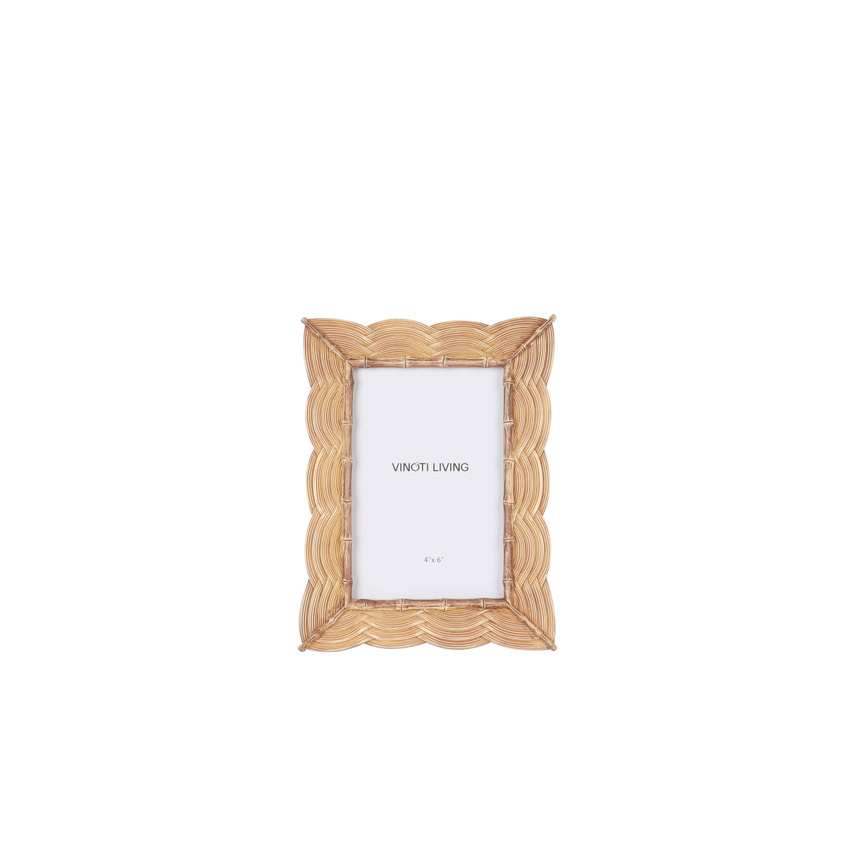 Safari Weave Photo Frame 4x6" | Vinoti Living
