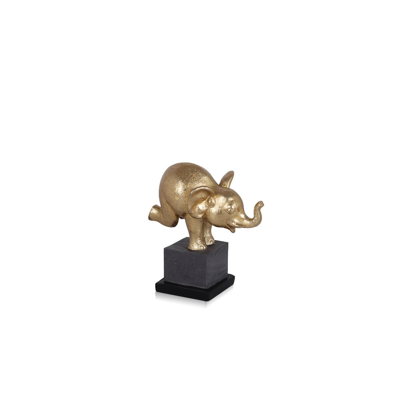 Sanya Handstand Elephant - Figurine | Vinoti Living