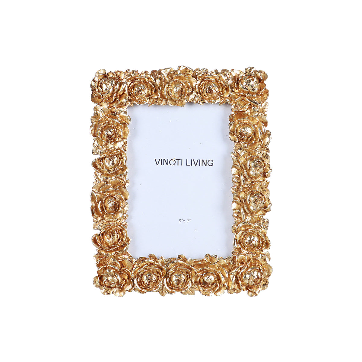 Somiar Rose Photo Frame - Gold - Accessories | Vinoti Living