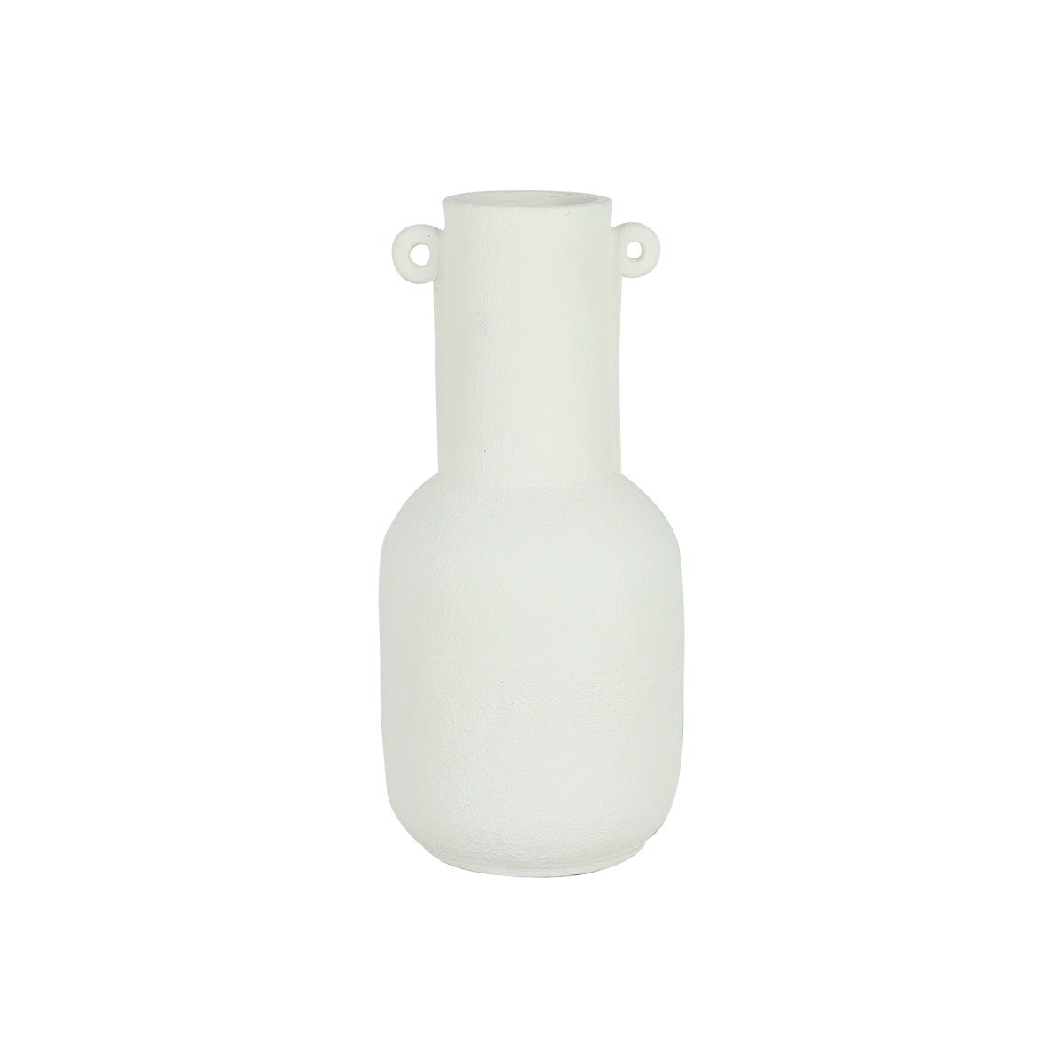 Terra Alto White Vase - Accessories | Vinoti Living