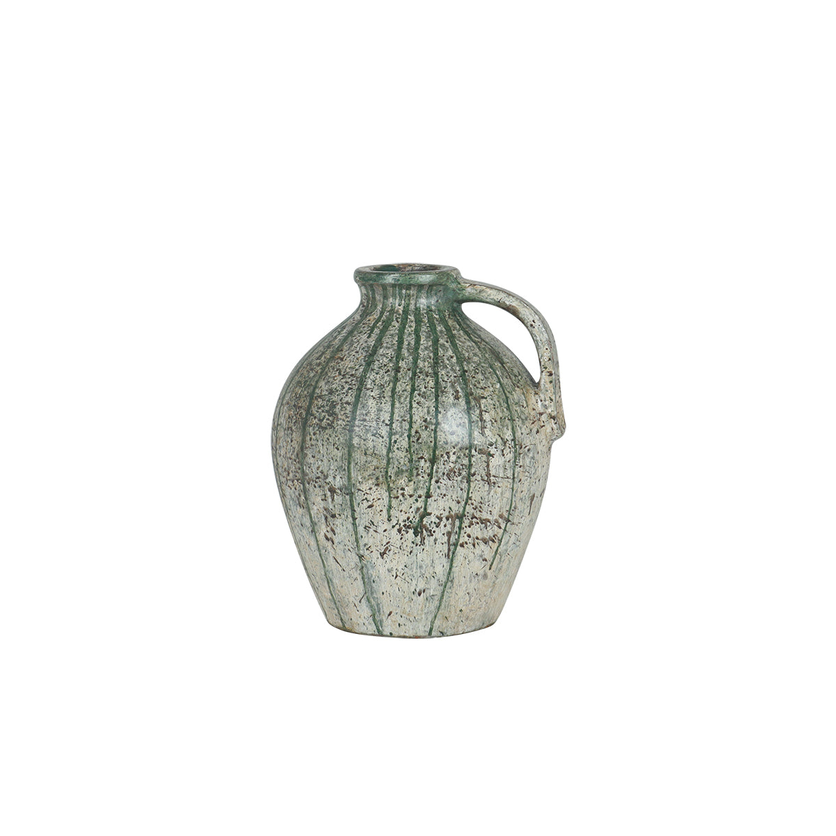 Terra Bottella Green Vase - Accessories | Vinoti Living