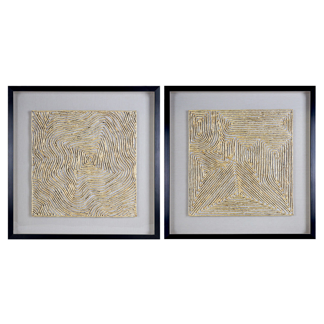 Textura Maze_A Wall Art | Vinoti Living