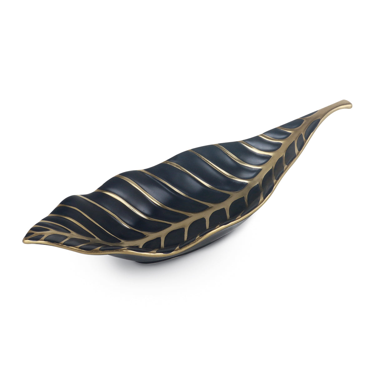 Nile Leaf Tray - Vases & Centrepieces | Vinoti Living