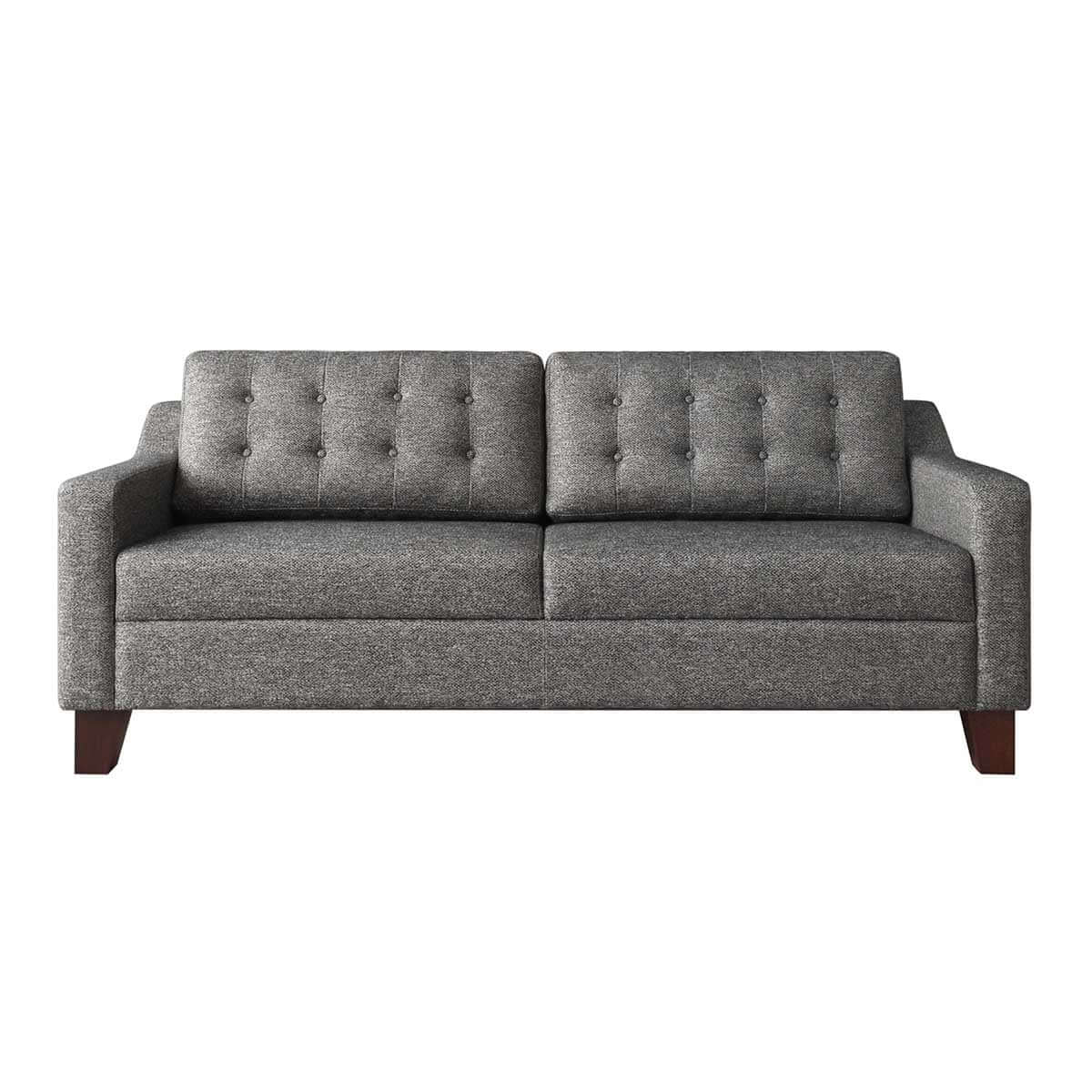 three seat sofa with tufted back