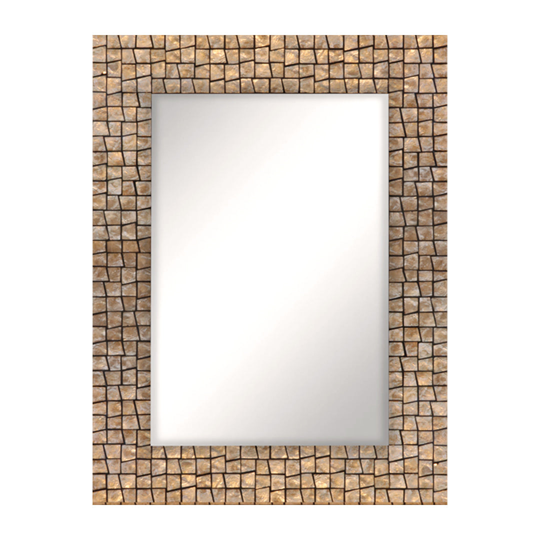 Bunaken Rectangular Seashell Mirror