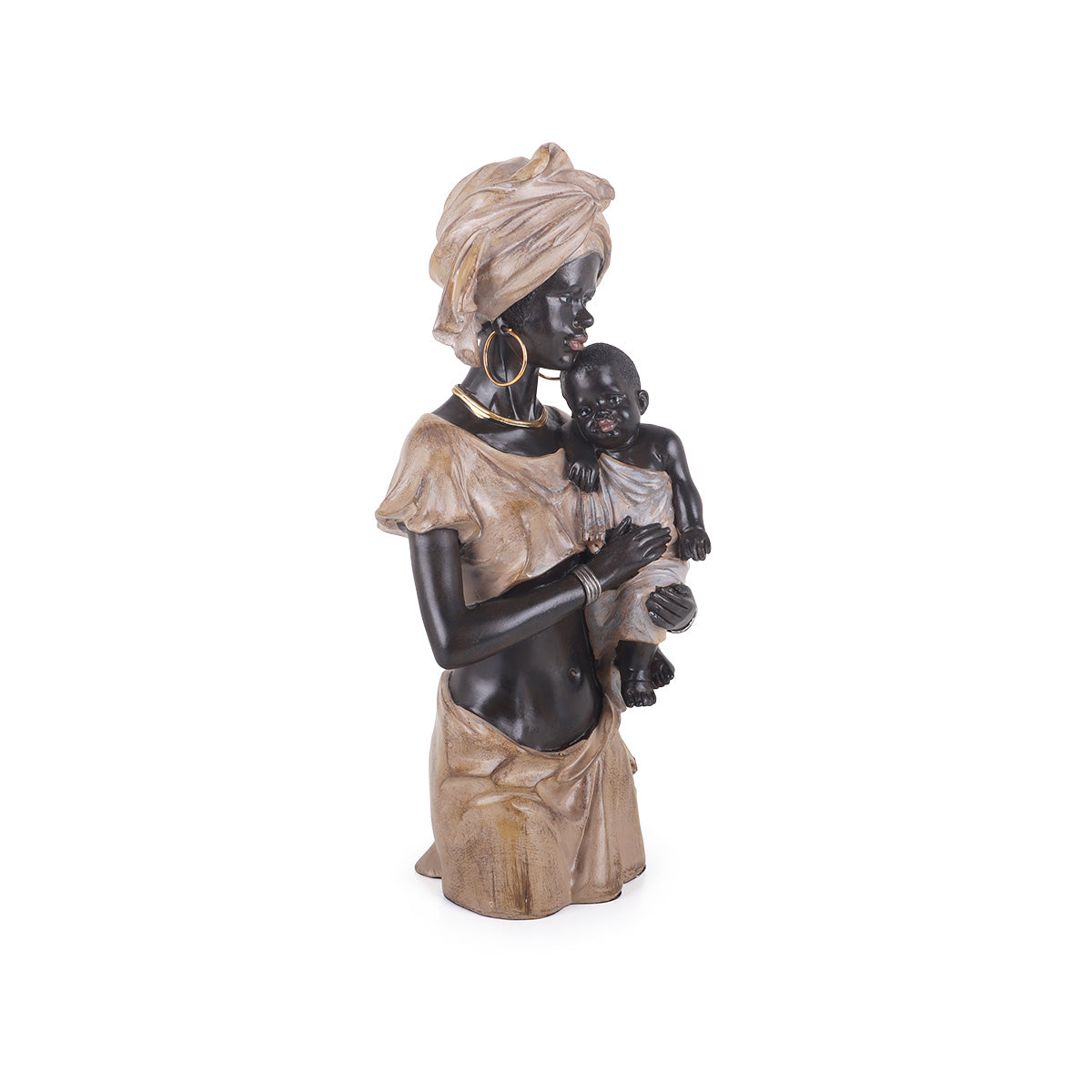 Nile Mother And Child - B Figurine | Vinoti Living