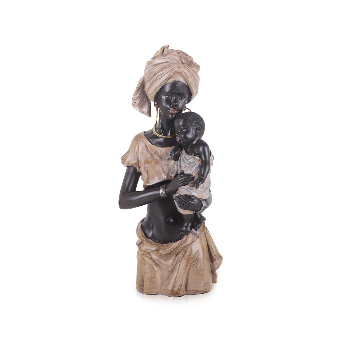 Nile Mother And Child - B Figurine | Vinoti Living