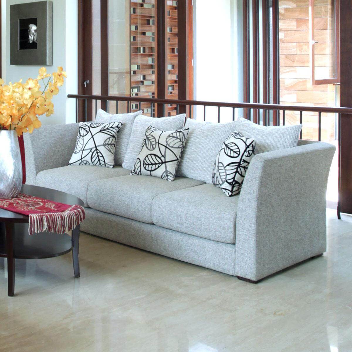 nara 3 seat elegant and simple sofa