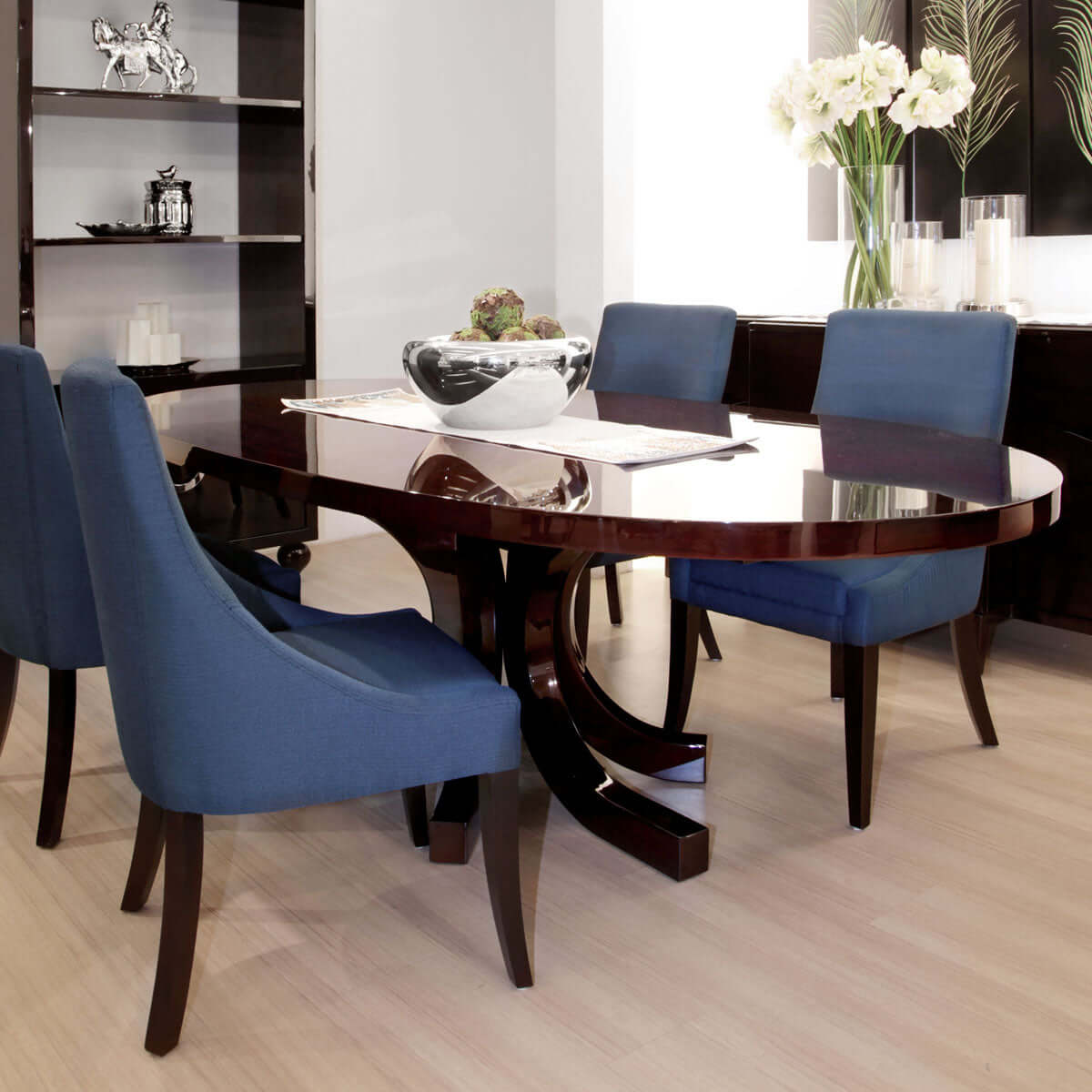 Newbury Oval Dining Table - Online Furniture | Vinoti Living