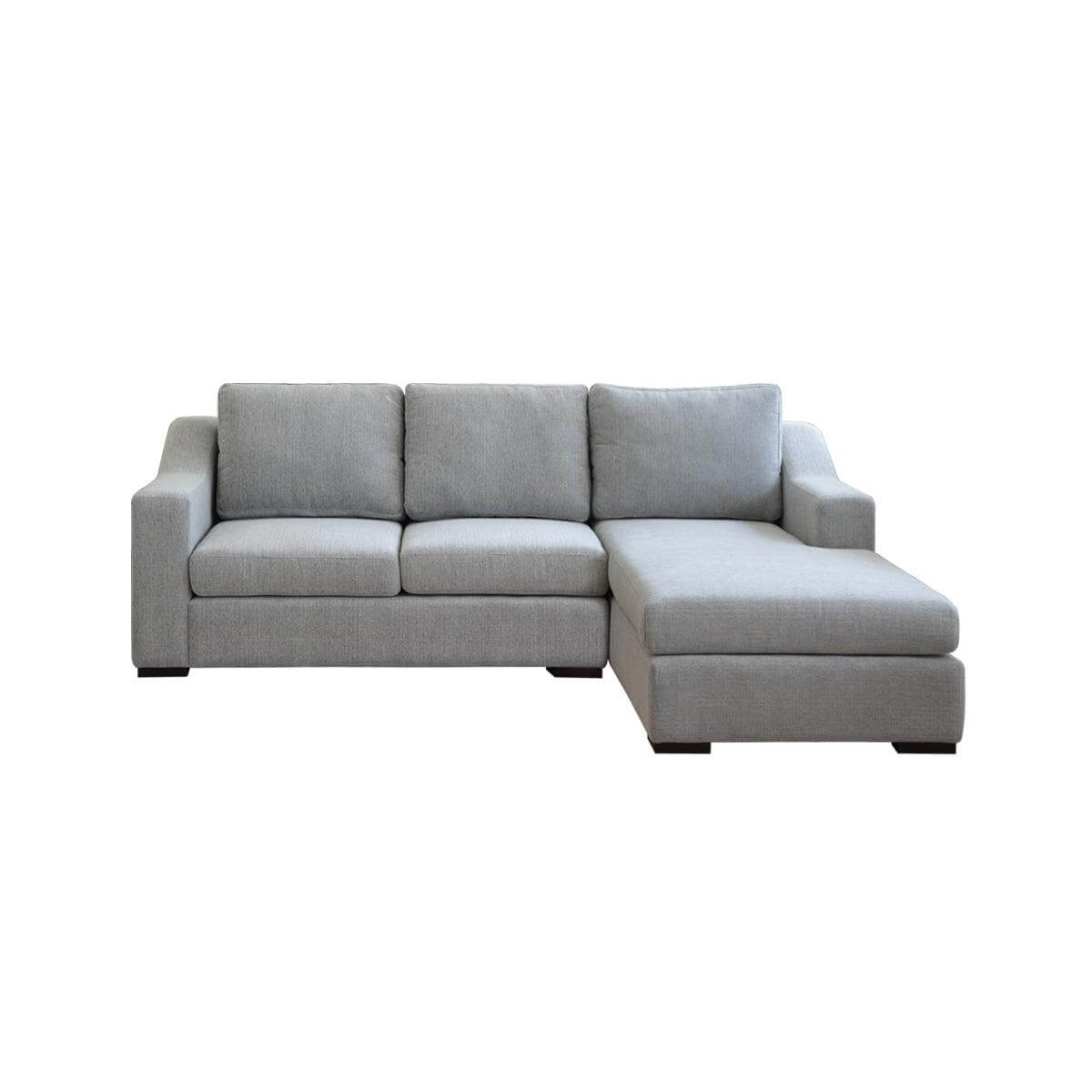Presidio l shape two seat sofa with prestigious accent arm furniture