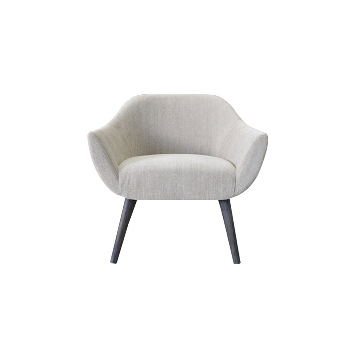 indonesia online furniture - lounge chair with slim tapered feet