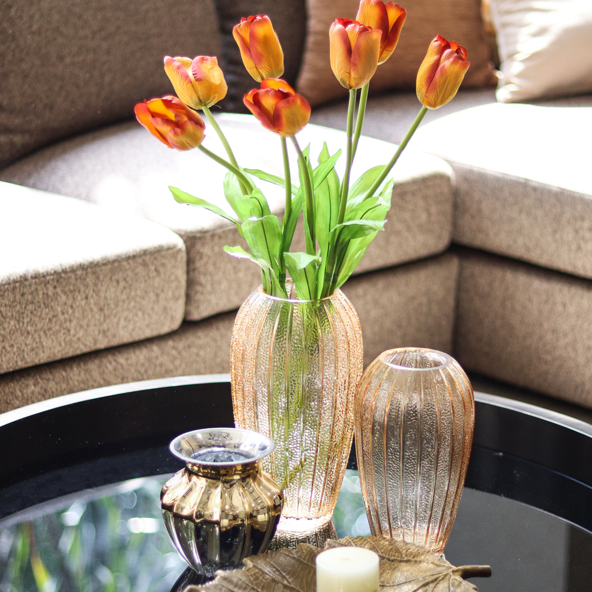 Tulip X1 - Sunset Flower - Accessories | Vinoti Living