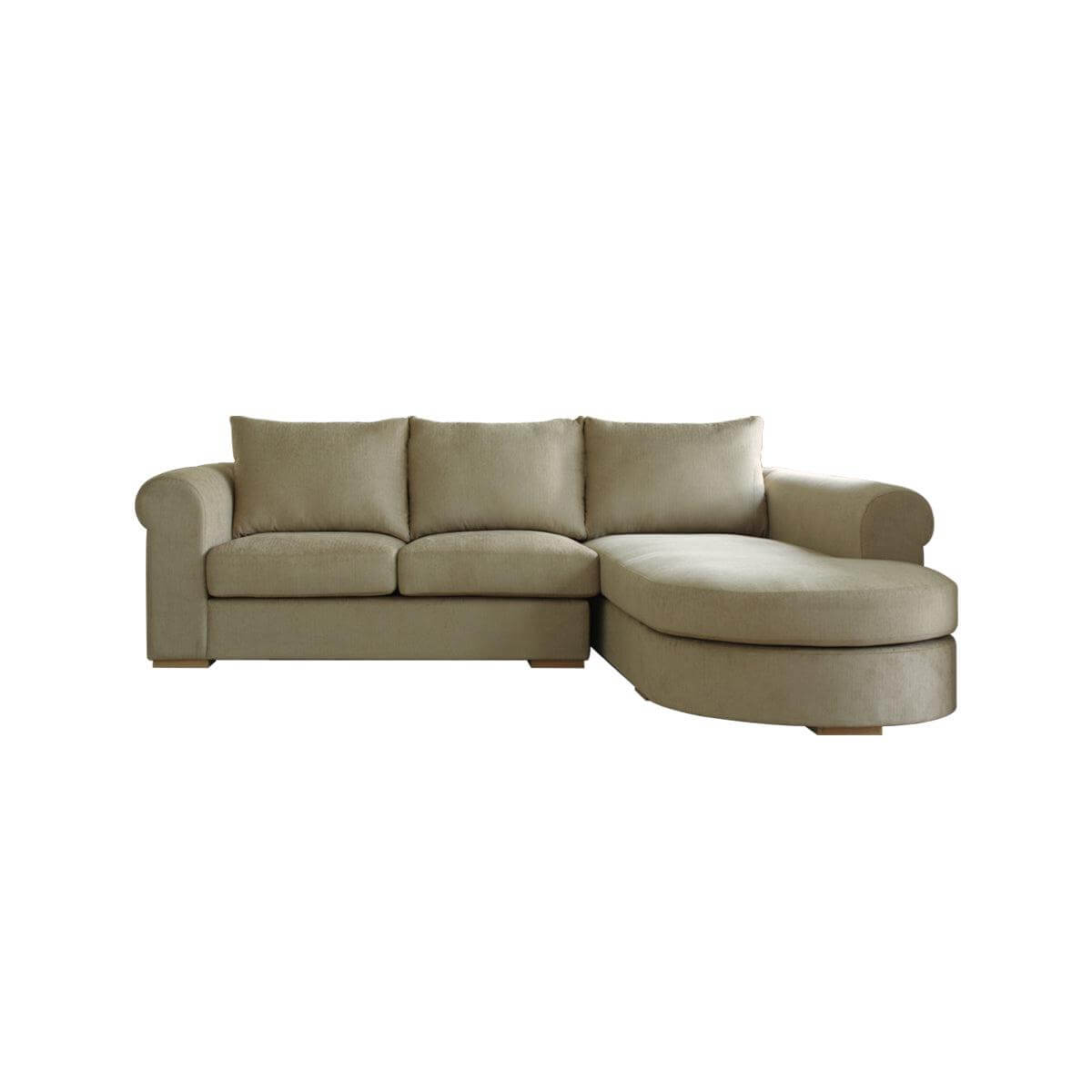 Tuscany L-Shape 2-Seat Sofa - classic look paired with modern 