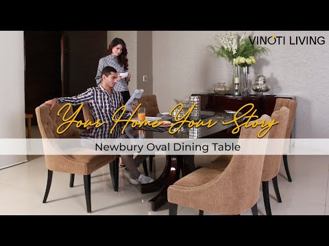 Newbury Oval Dining Table