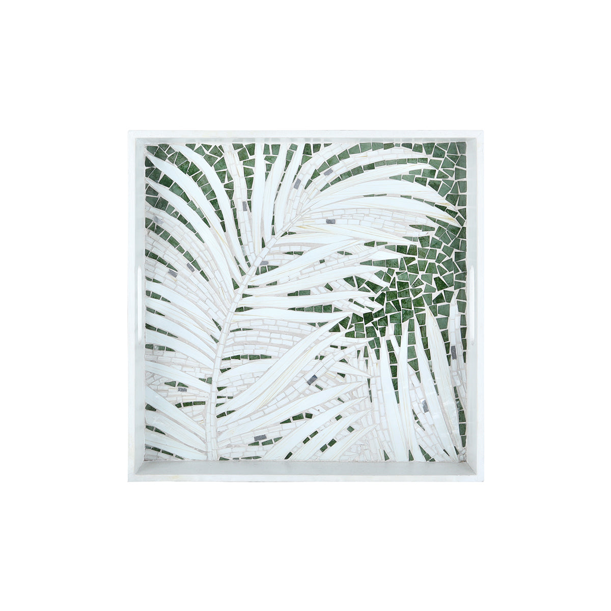Rainforest Palm Tray - Vases & Centrepieces | Vinoti Living